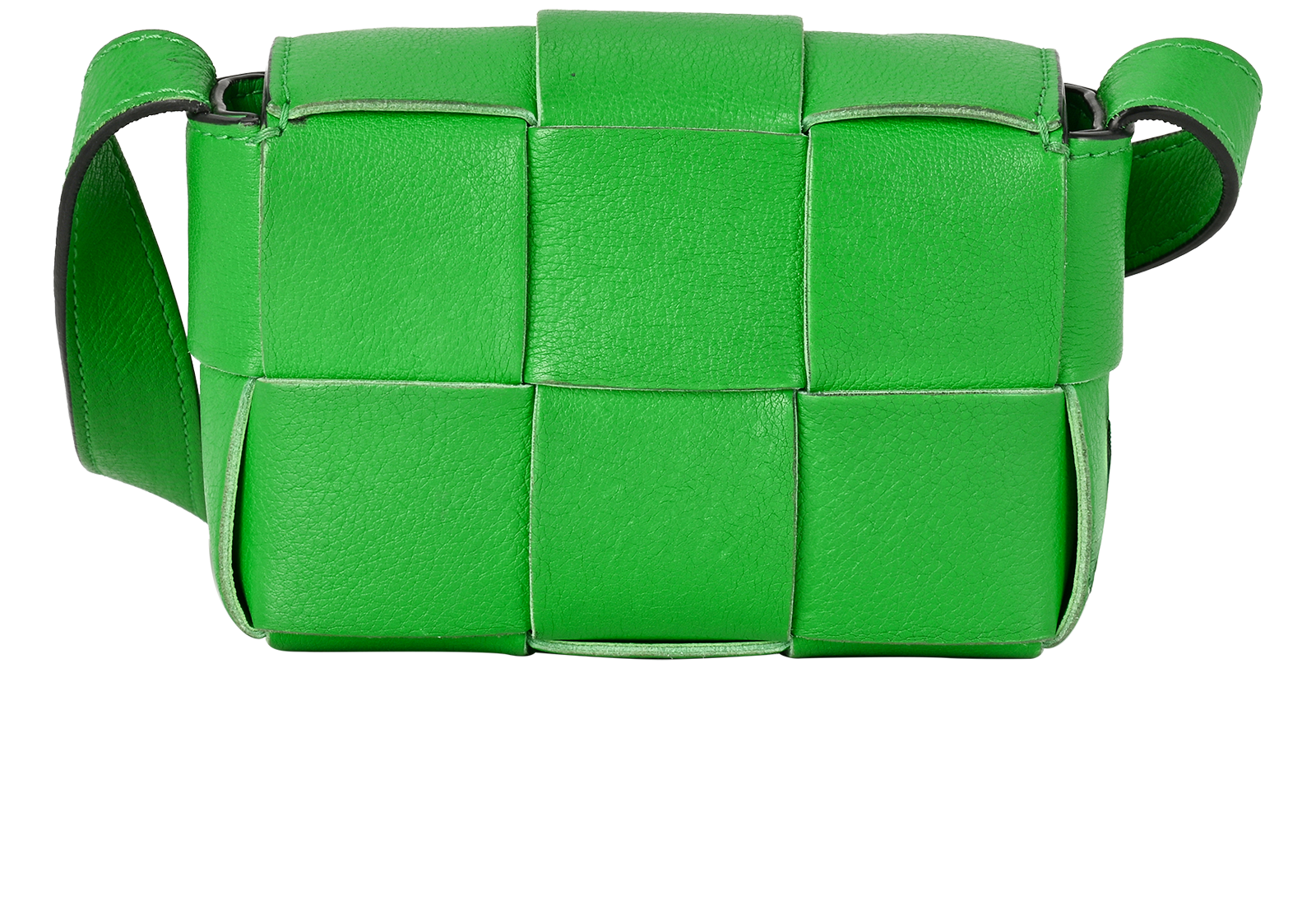 Candy Cassette, &pound;350, Handbags, Green, Leather, Back view